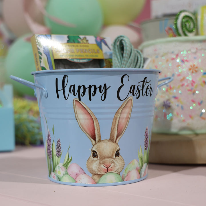 Easter Hamper Bucket - Peek-a-Bunny