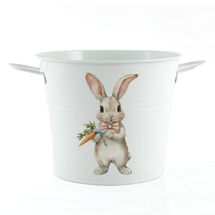 Easter Hamper Bucket - Sweet Standing Bunny