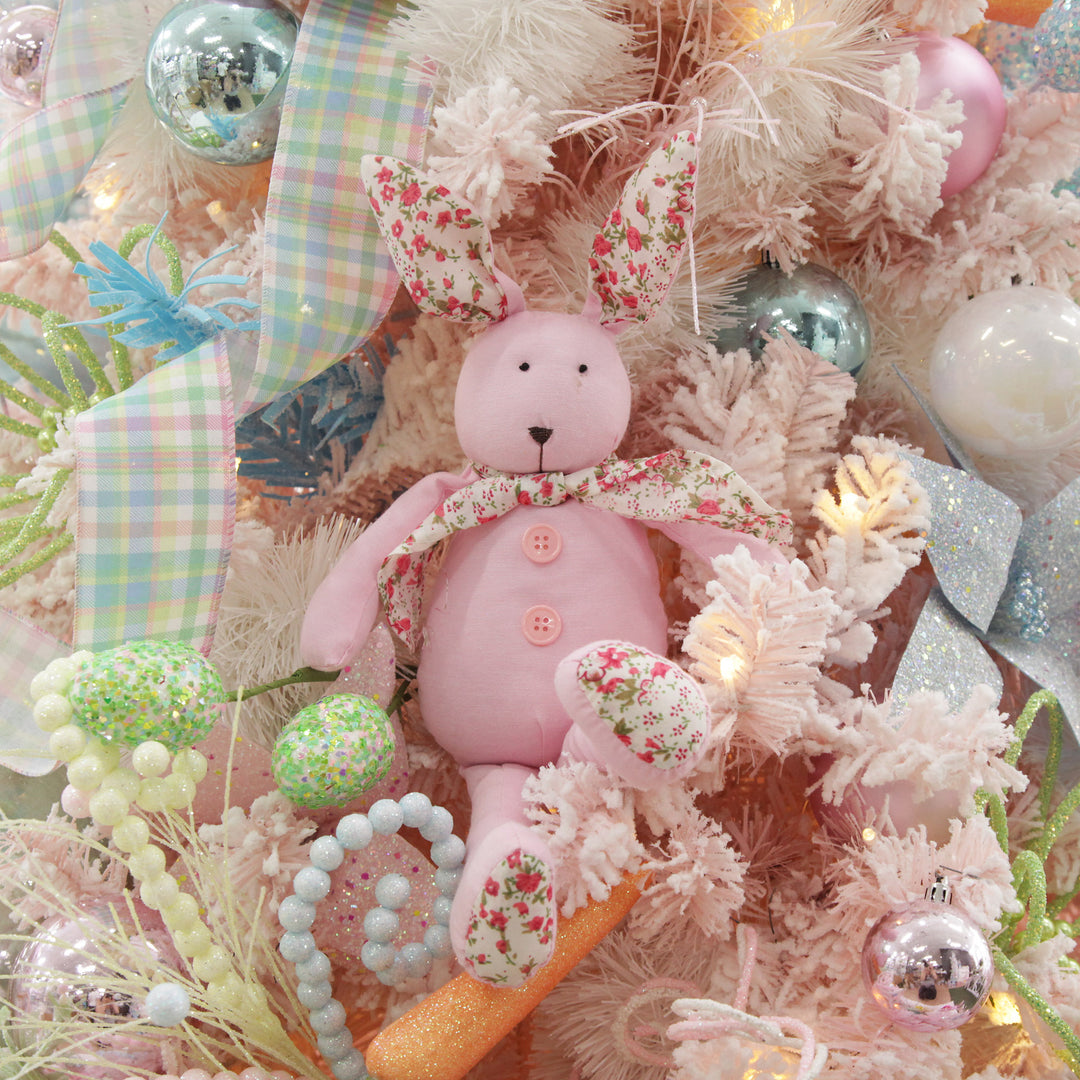 Calico Bunny Large Pink