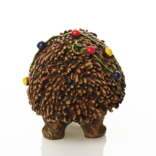 Echidna Australiana Christmas Ornament - Back