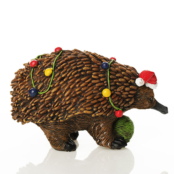 Echidna Australiana Christmas Ornament - Side