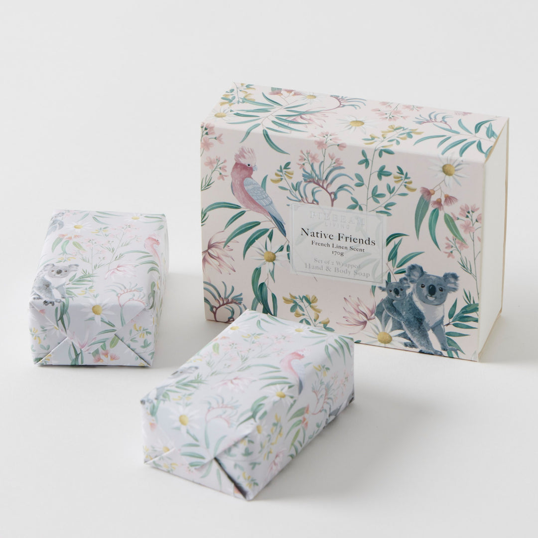 Native Friends Soap Gift Set of 2 - Fresh Linen