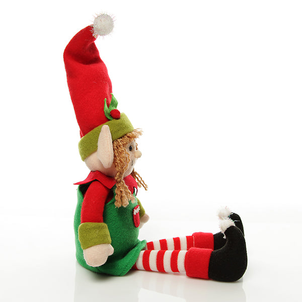 Girl Elf Shelf Sitter - Side