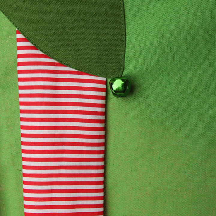 Christmas Elf Leg Tree Skirt - Bell Detail