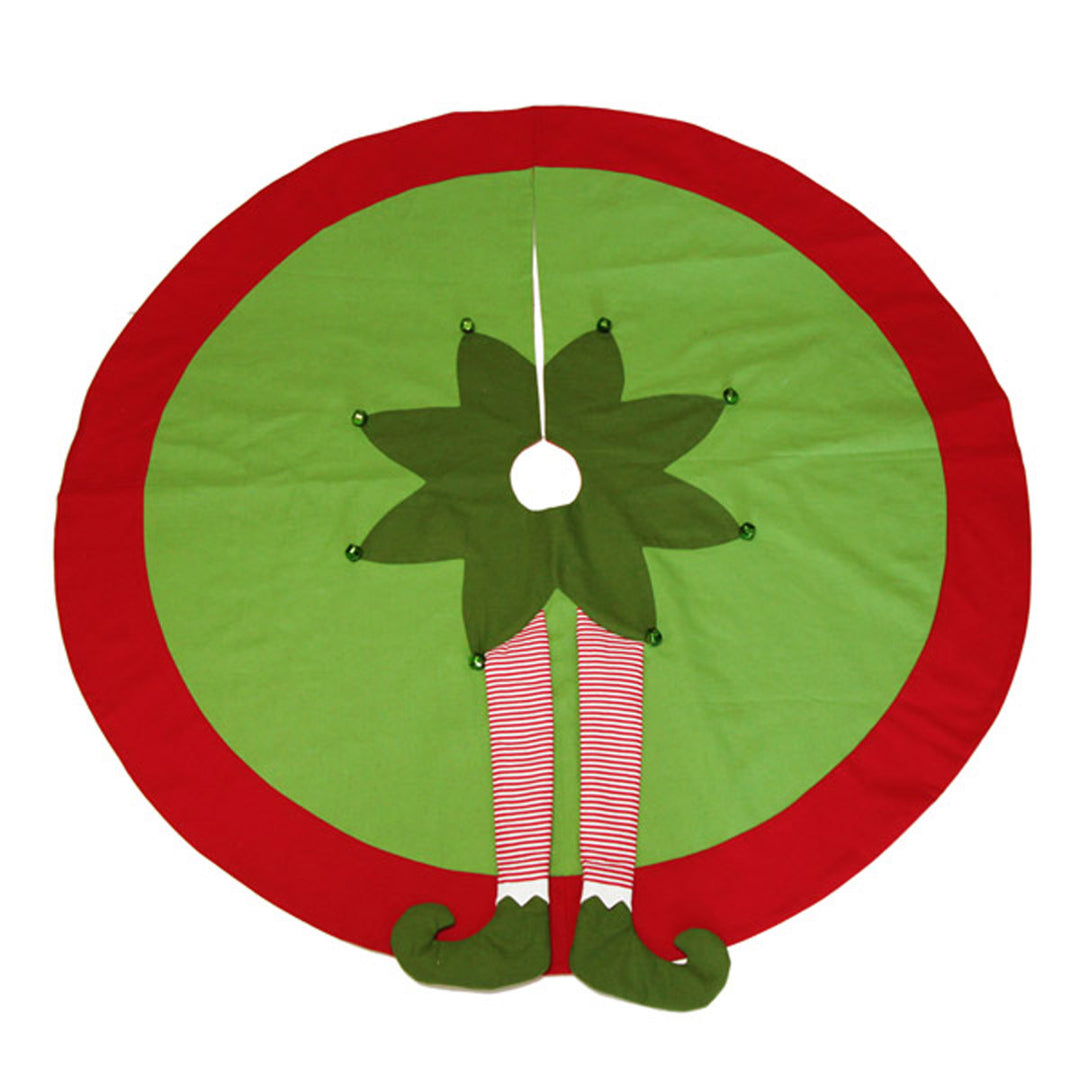 Christmas Elf Leg Tree Skirt