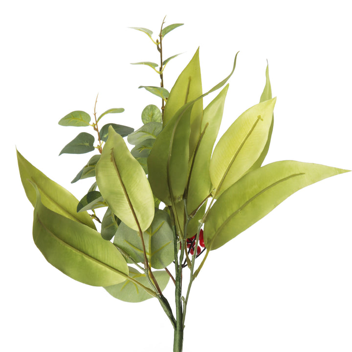 Eucalyptus with Red Berries Christmas Spray