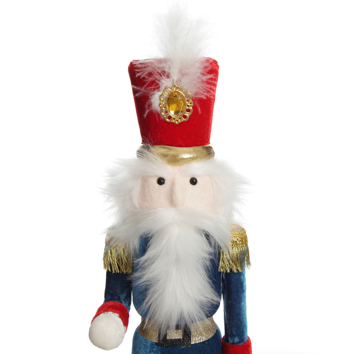 Extra Large Foam Nutcracker in Blue Jacket 