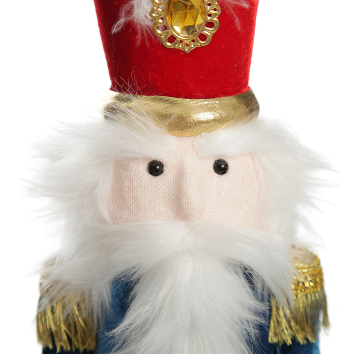 Extra Large Foam Nutcracker in Blue Jacket 