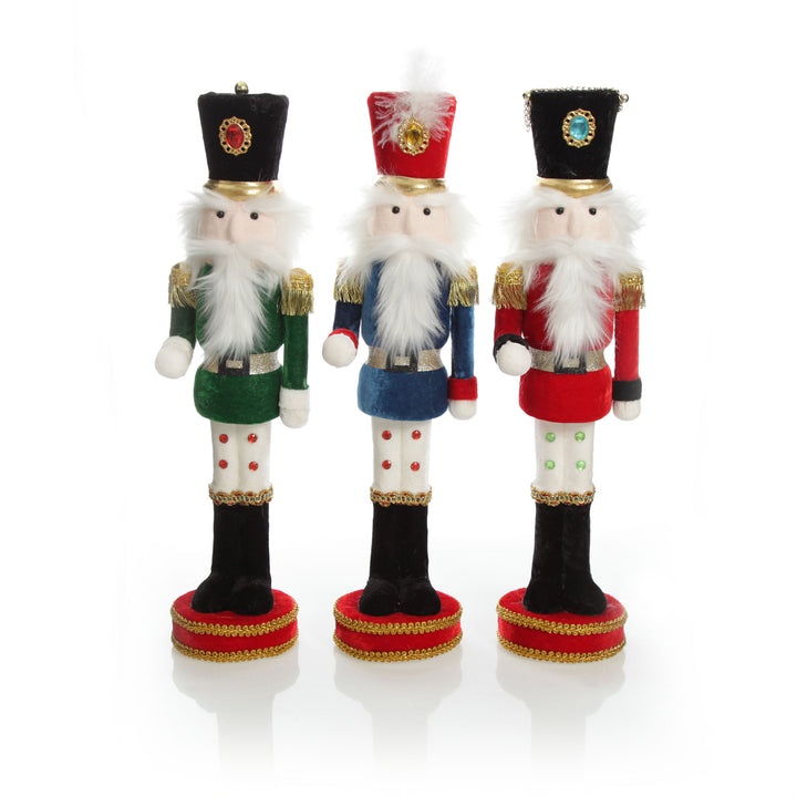 Extra Large Foam Nutcracker in Blue Jacket 