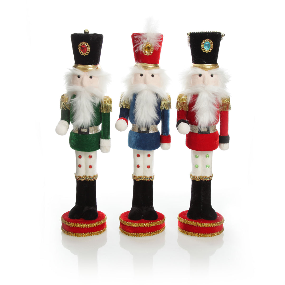 Extra Large Foam Nutcracker in Green Jacket 