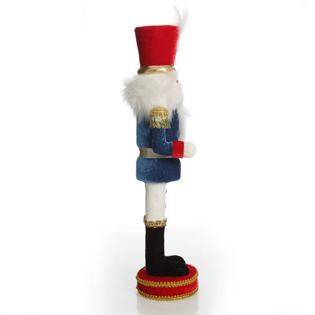 Extra Large Foam Nutcracker in Blue Jacket 