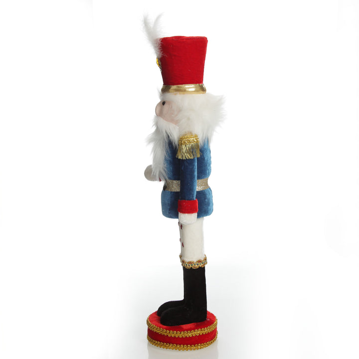 Extra Large Foam Nutcracker in Blue Jacket 