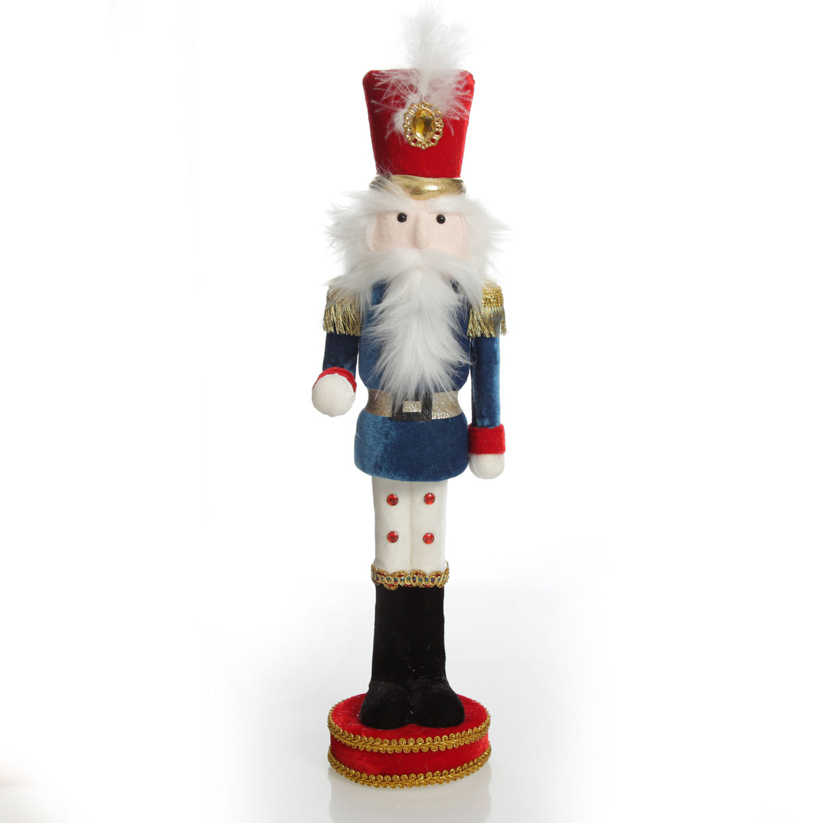 Extra Large Foam Nutcracker in Blue Jacket 