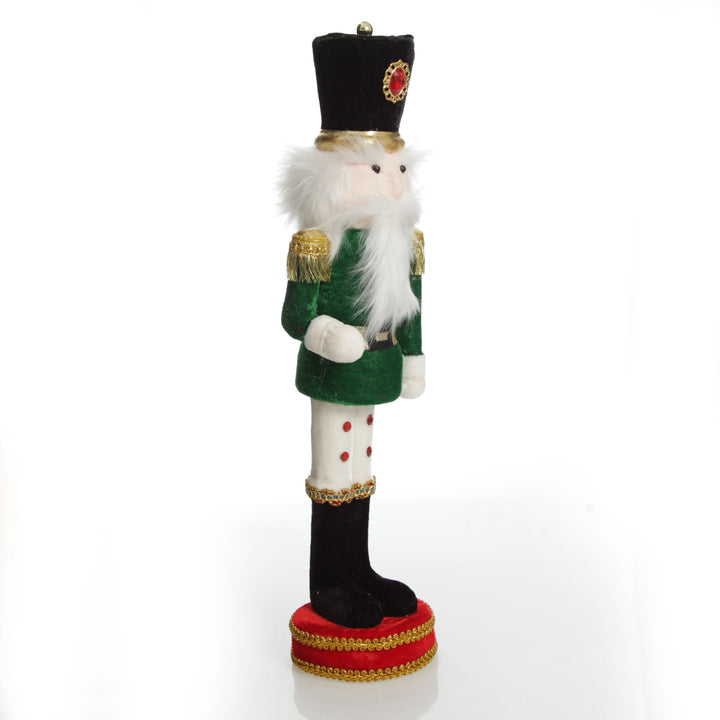 Extra Large Foam Nutcracker in Green Jacket 