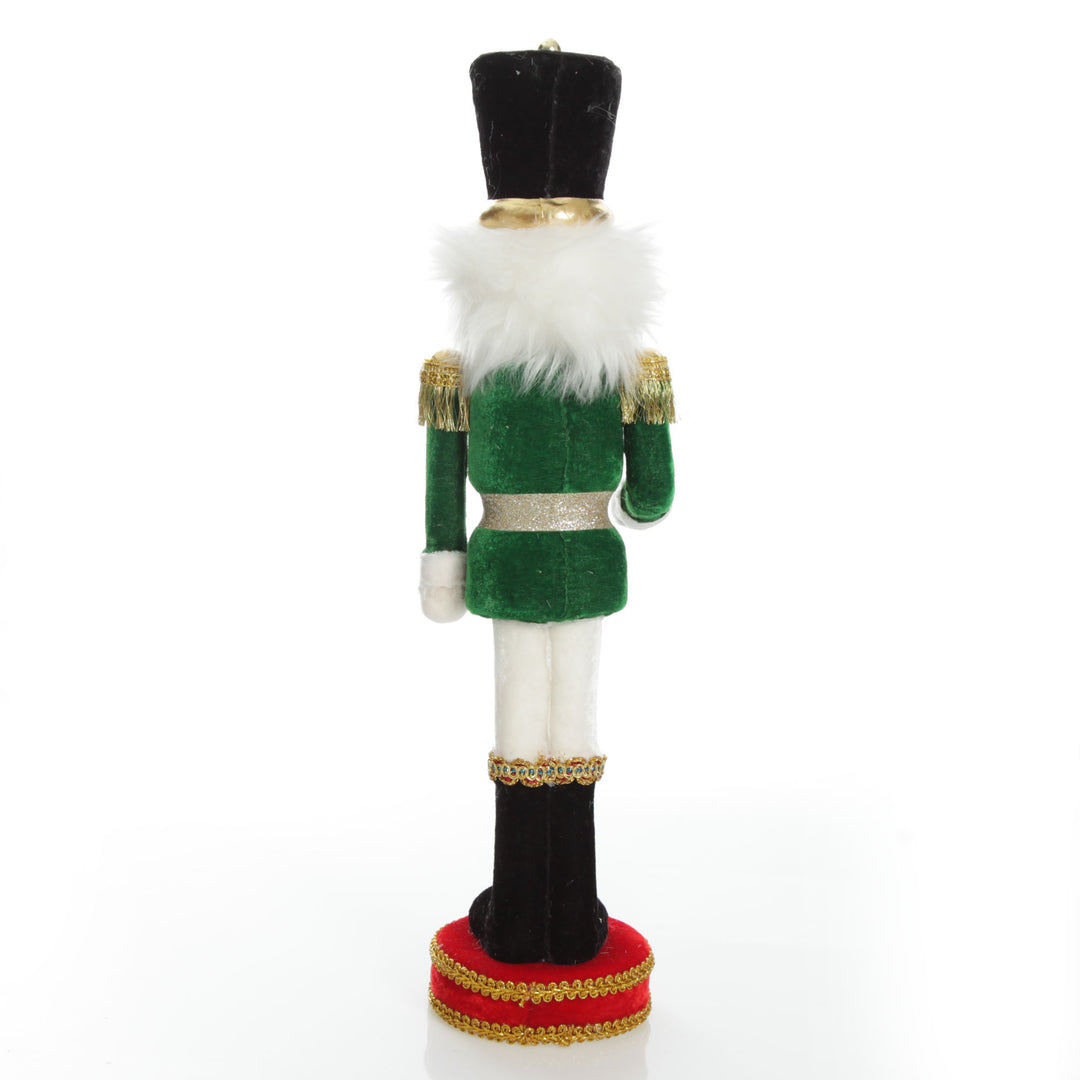 Extra Large Foam Nutcracker in Green Jacket 