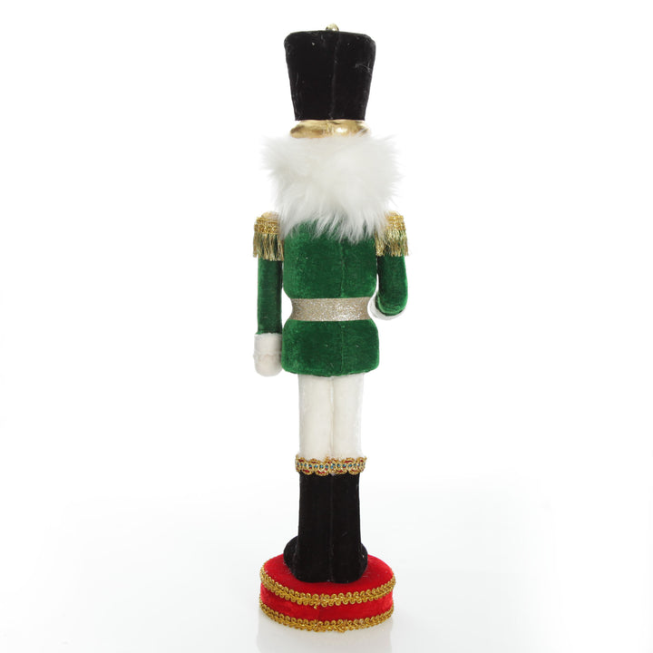 Extra Large Foam Nutcracker in Green Jacket 