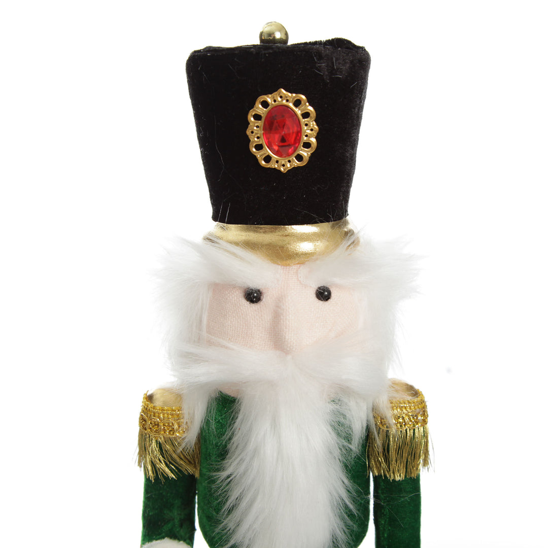 Extra Large Foam Nutcracker in Green Jacket 