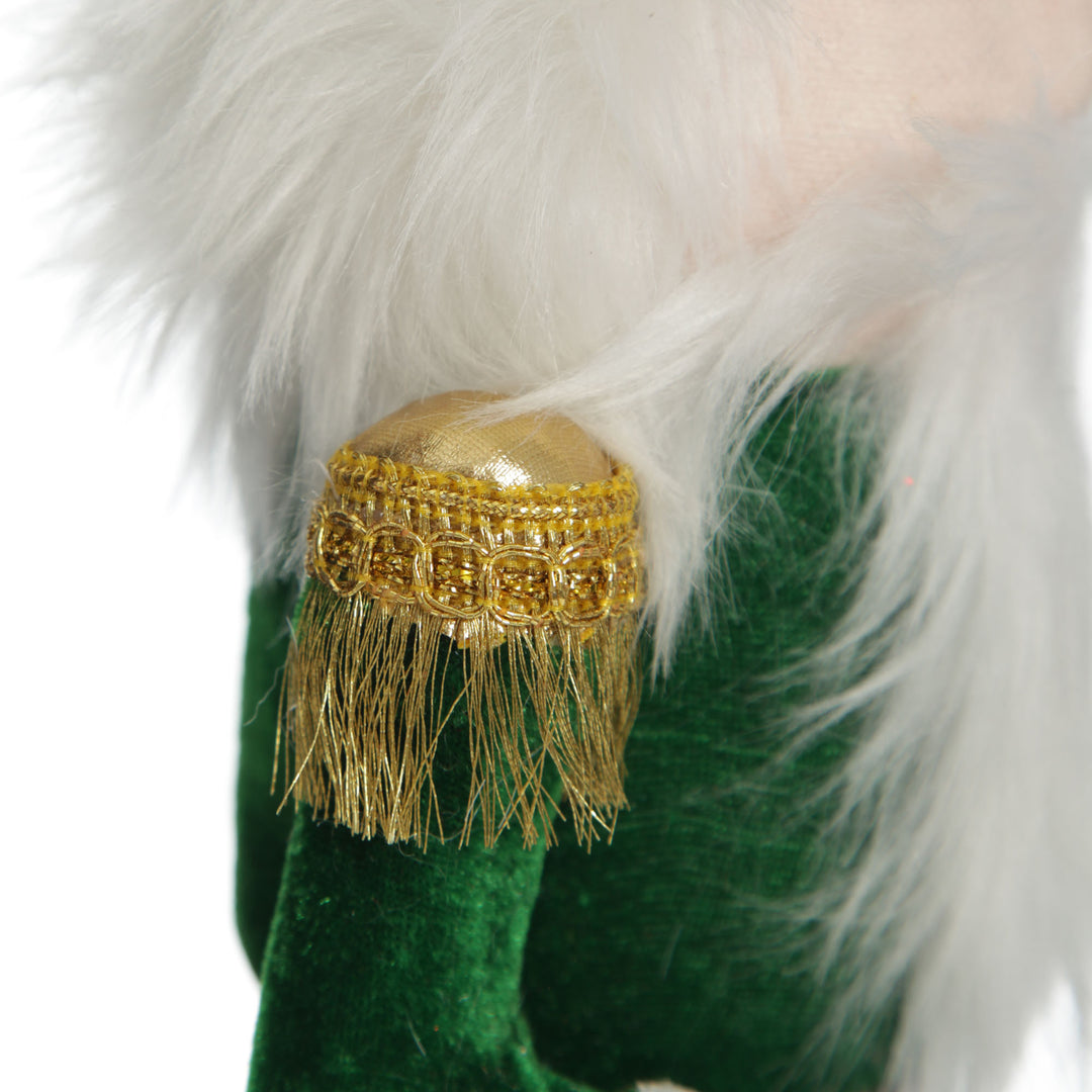 Extra Large Foam Nutcracker in Green Jacket 