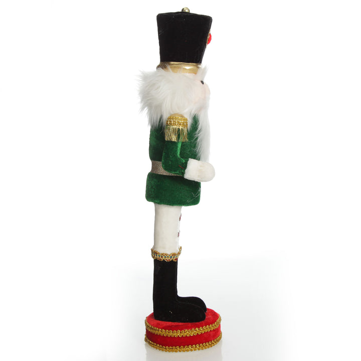 Extra Large Foam Nutcracker in Green Jacket 