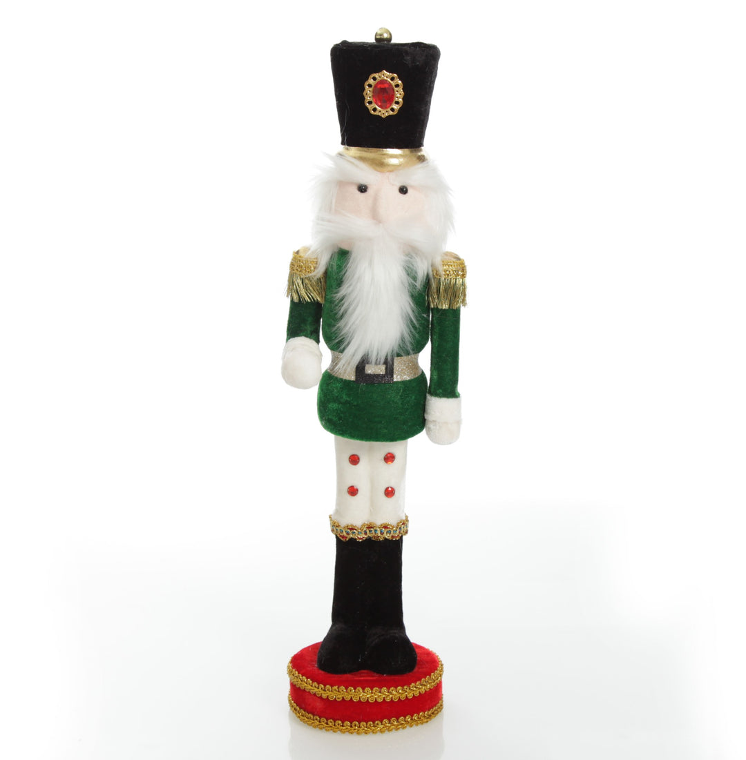 Extra Large Foam Nutcracker in Green Jacket 