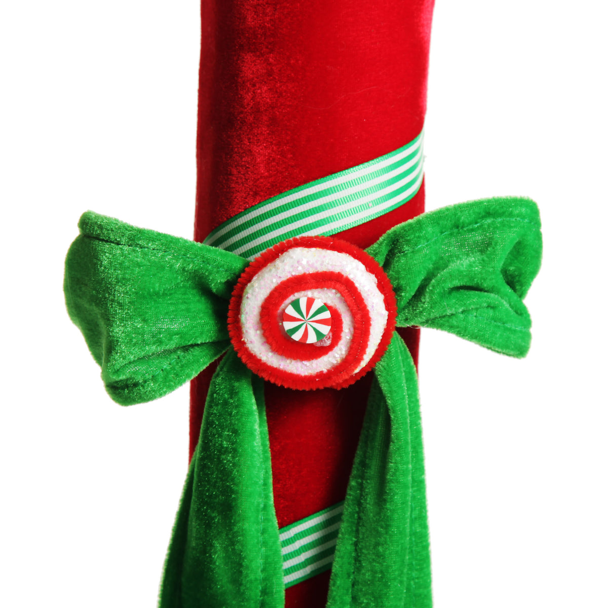Extra Large Red Velvet Candy Candy Cane