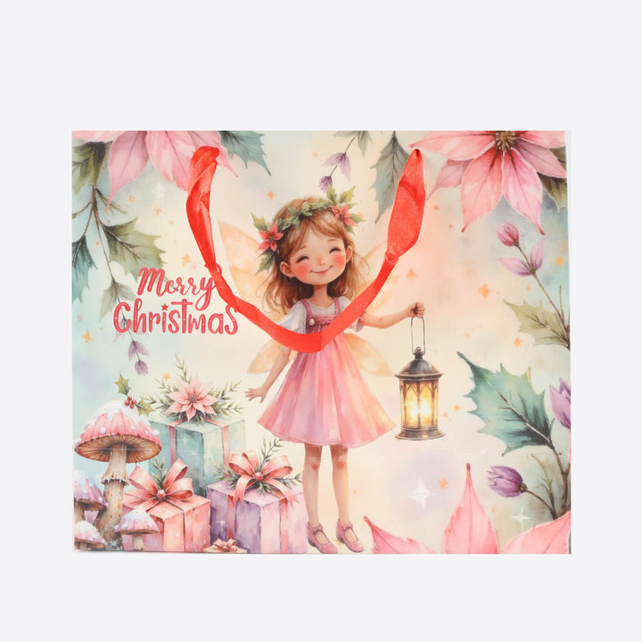 Fairy and Dinosaur Christmas Gift Bags - Large - Assorted