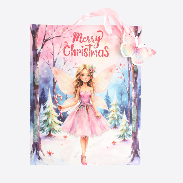 Fairy and Dinosaur Christmas Gift Bags - Large - Assorted
