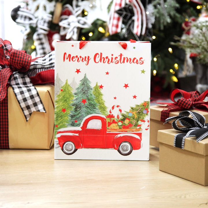 Merry Christmas Gift Bag - Red Ute