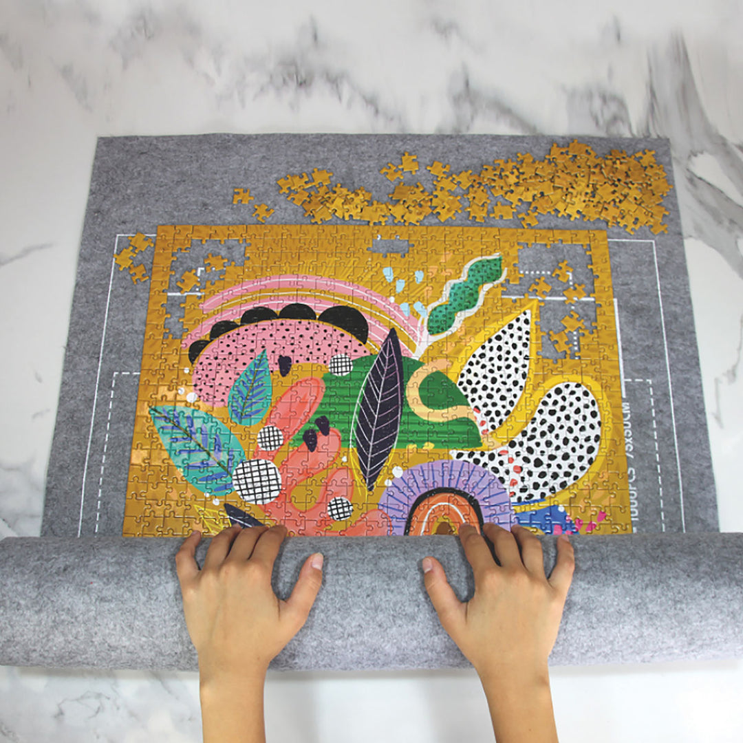 Felt Roll Up Jigsaw Storage Mat