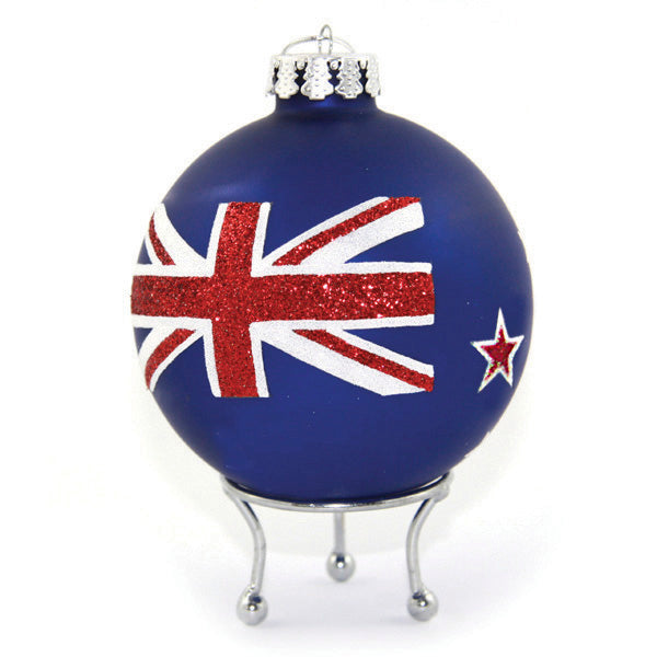 NZ Flag Christmas Bauble