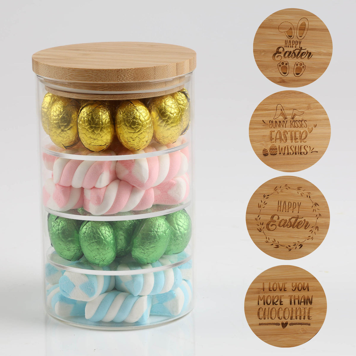 Easter Sweet Treat Jar - Assorted Designs