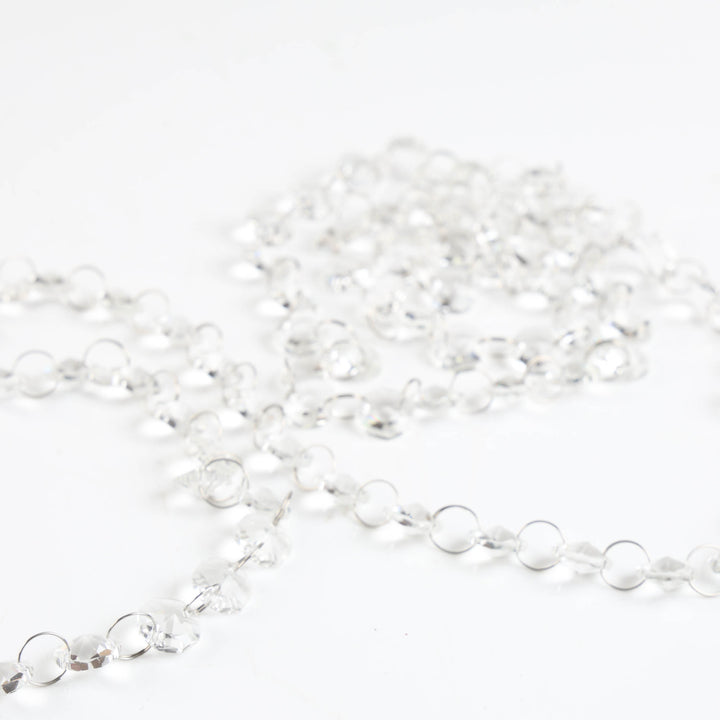 Fine Crystal Bead Garland - 180cm
