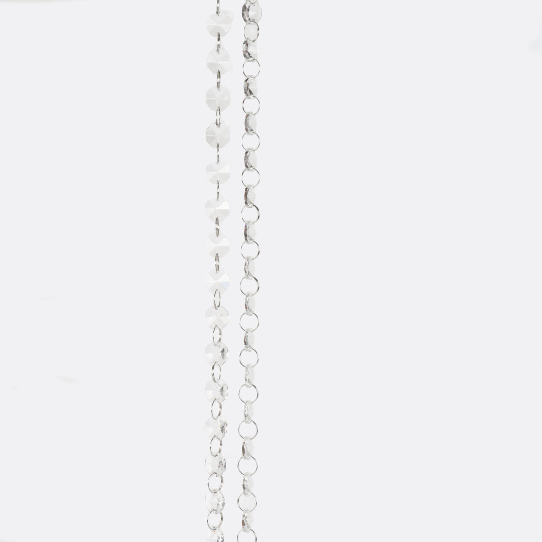 Fine Crystal Bead Garland - 180cm