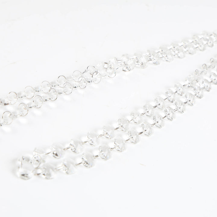 Fine Crystal Bead Garland - 180cm