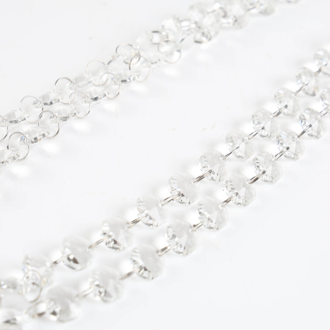 Fine Crystal Bead Garland - 180cm