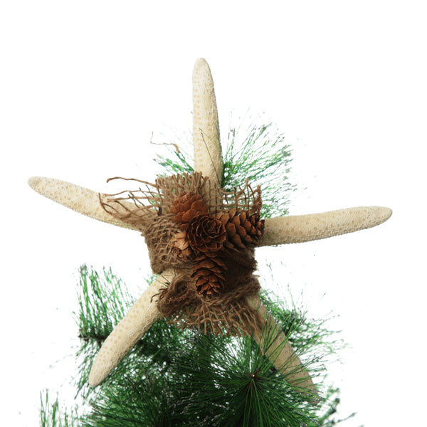Finger Starfish White Tree Topper