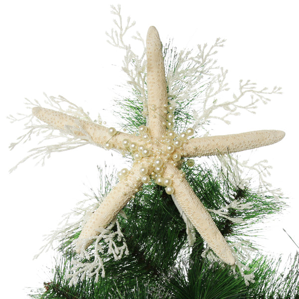 Finger Starfish White Tree Topper