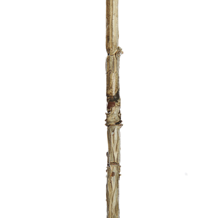 Flocked Cypress Spray Stem Detail