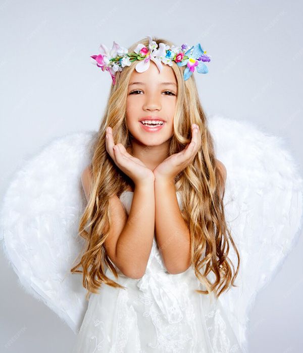 Floral Crown High Tea Kids Birthday Party