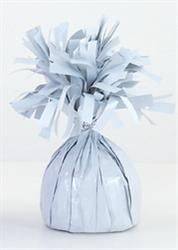 Balloon Weight - White Foil