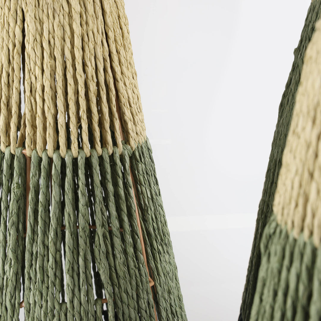 Forest Green Natural Rope Tree - 93cm