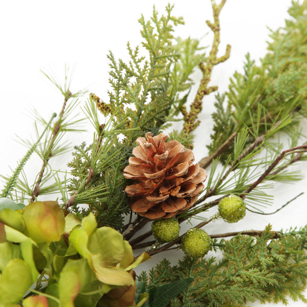 Fresh Floral Hydrangea Christmas Spray