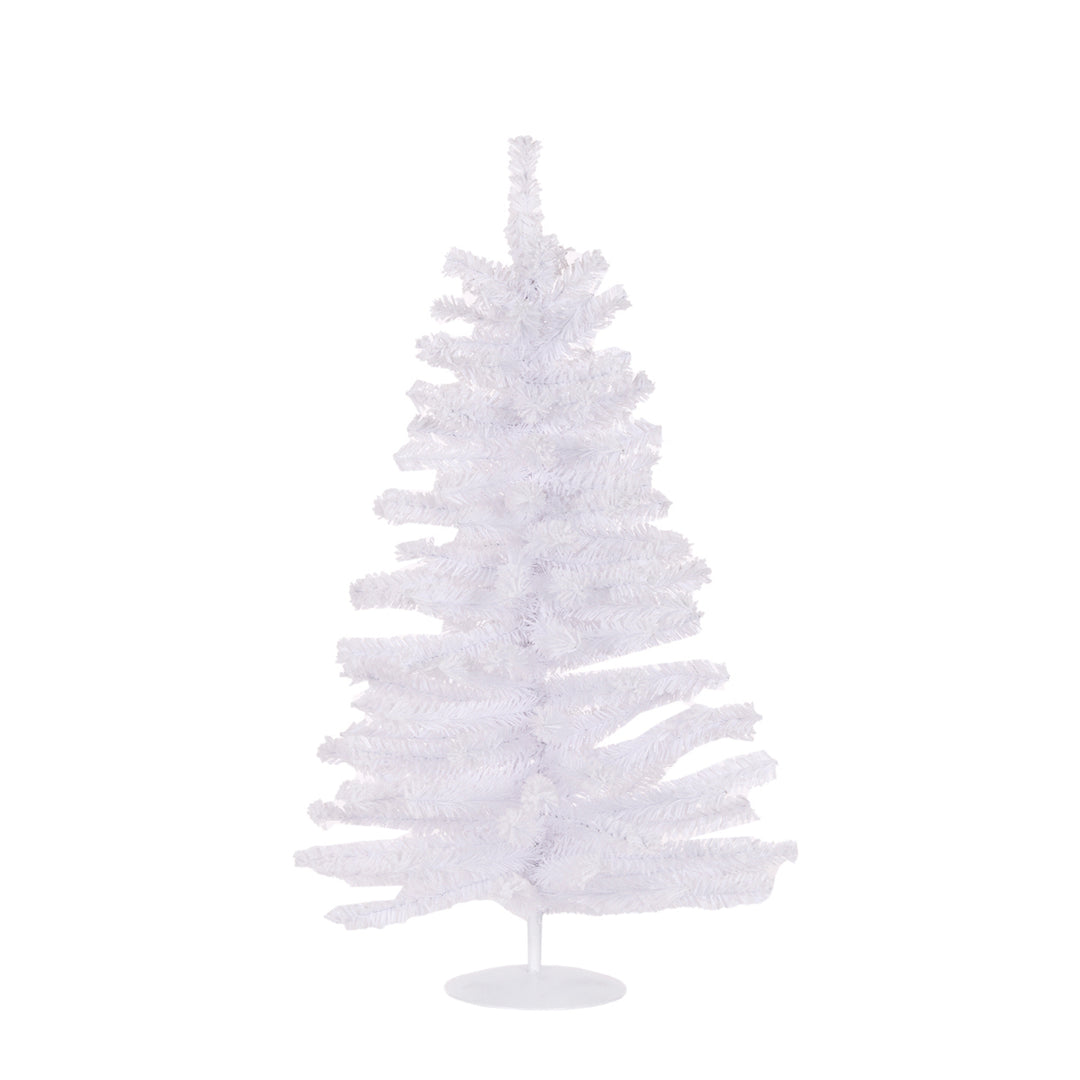 Frosted Flocked Tabletop Christmas Tree – White