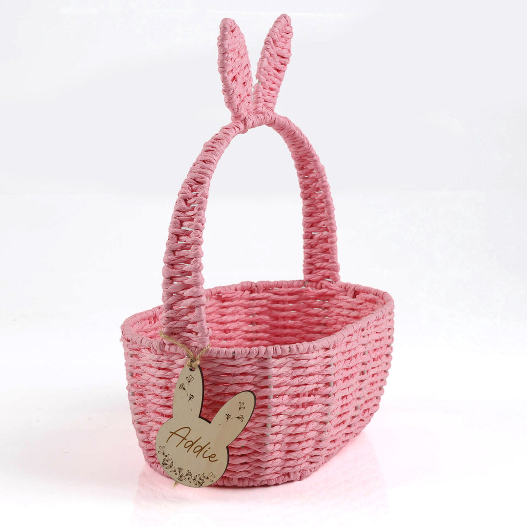 pink-oval-rattan-easter-basket-with-bunny-ears