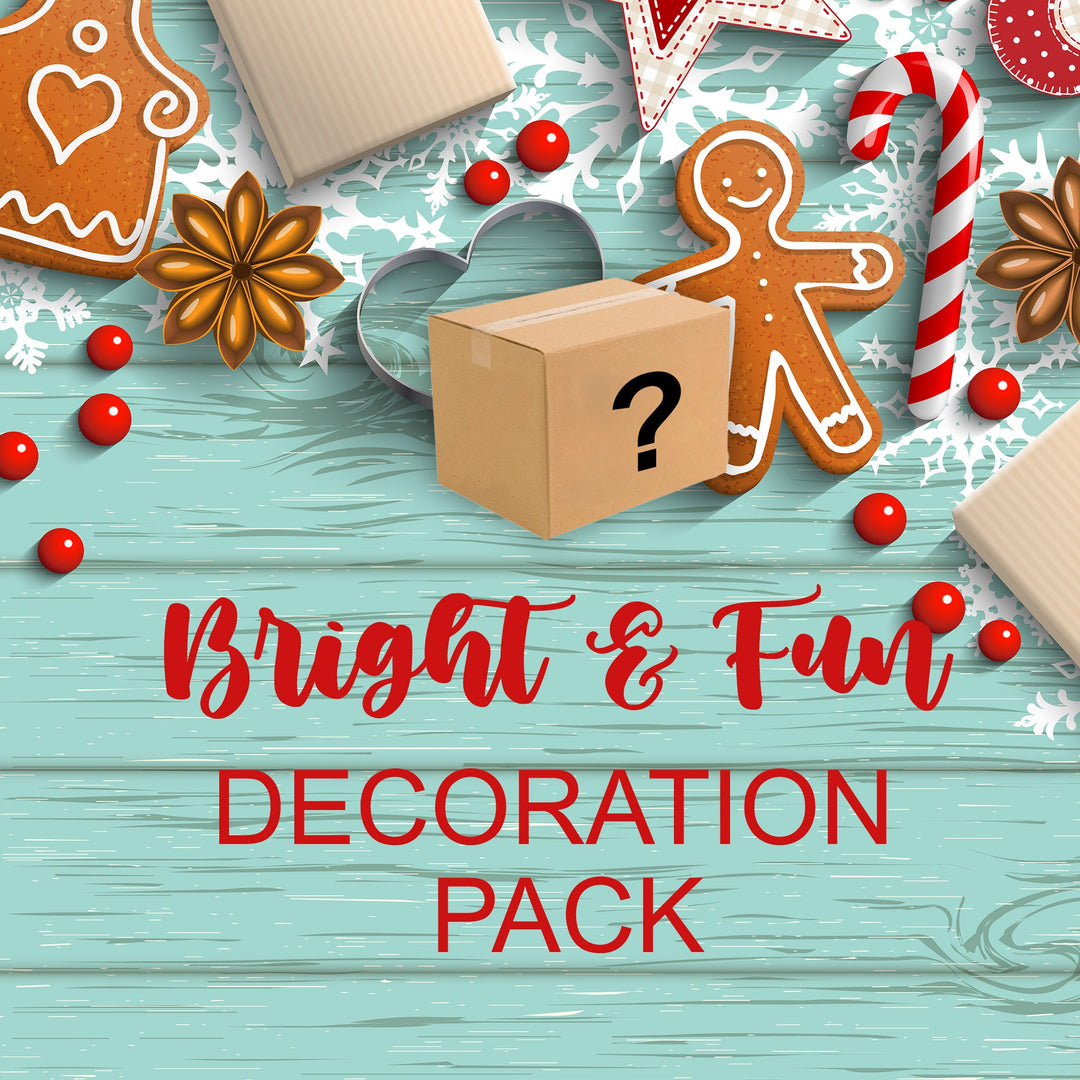 Mystery Decoration Pack - Fun Gingerbread Themed