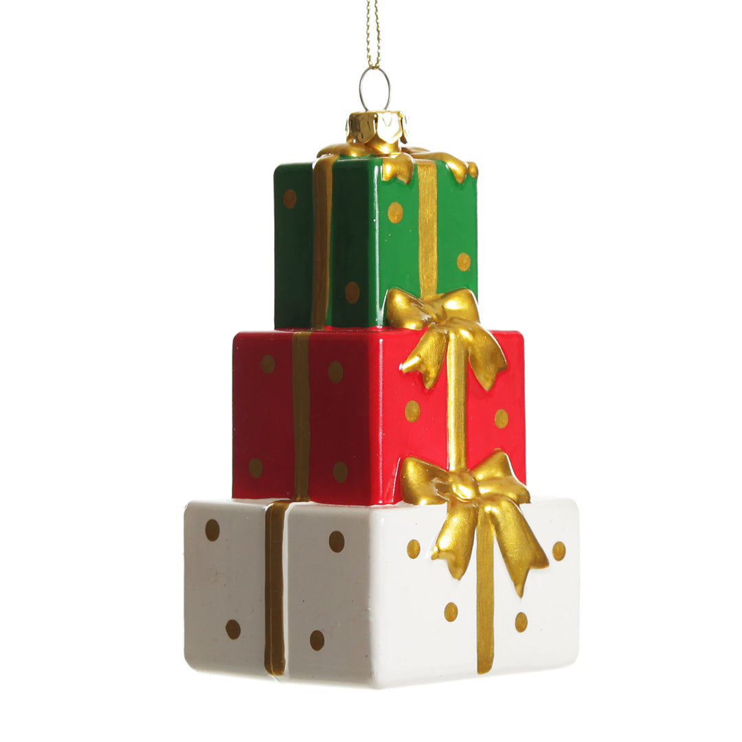 Fun Present Stack Christmas Decoration