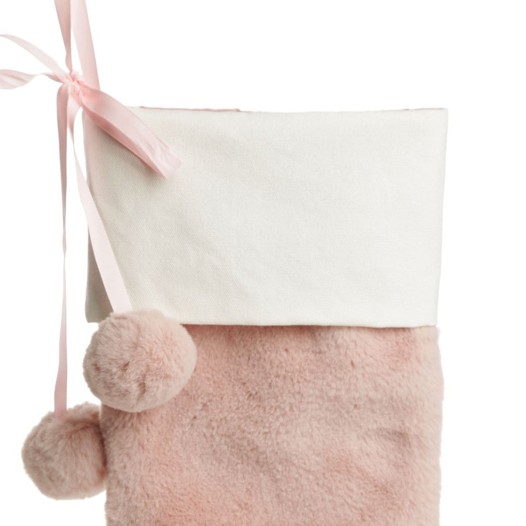 Fur Christmas Stocking - Set of 4