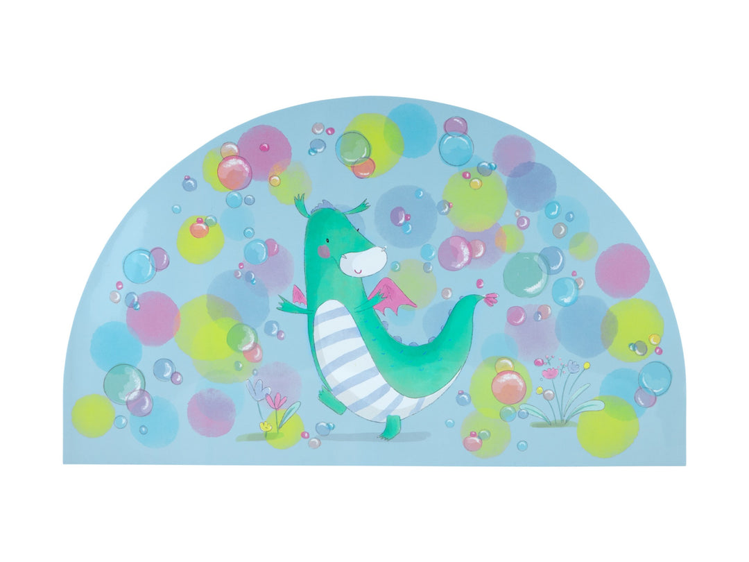 Maxwell &amp; Williams "Jedda Robaard Magical Tales" Dragon Placemat Semi Circle 28x47.5cm