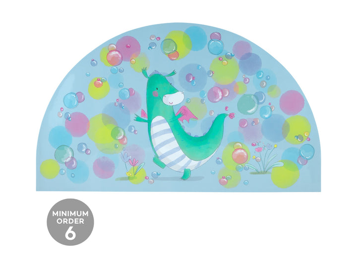 Maxwell &amp; Williams "Jedda Robaard Magical Tales" Dragon Placemat Semi Circle 28x47.5cm