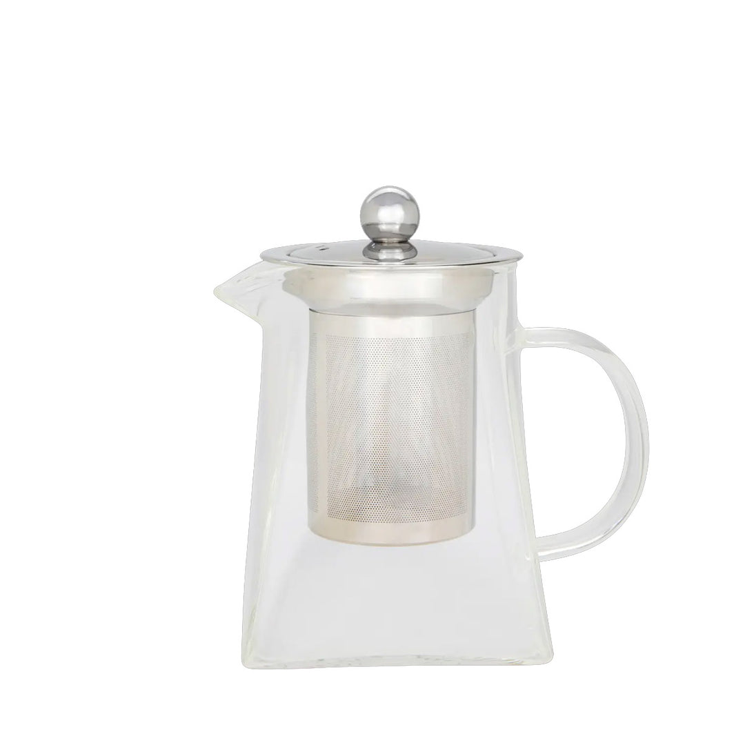 Tea Caddy and Tea Pot Gift Set - Vanilla Breakfast Tea